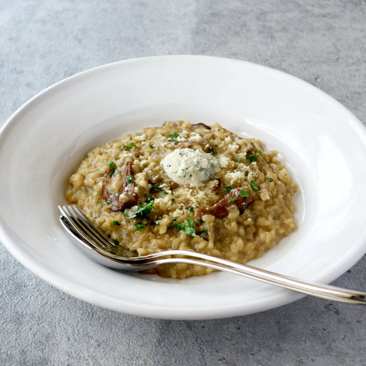 ポルチーニとゴルゴンゾーラのリゾット